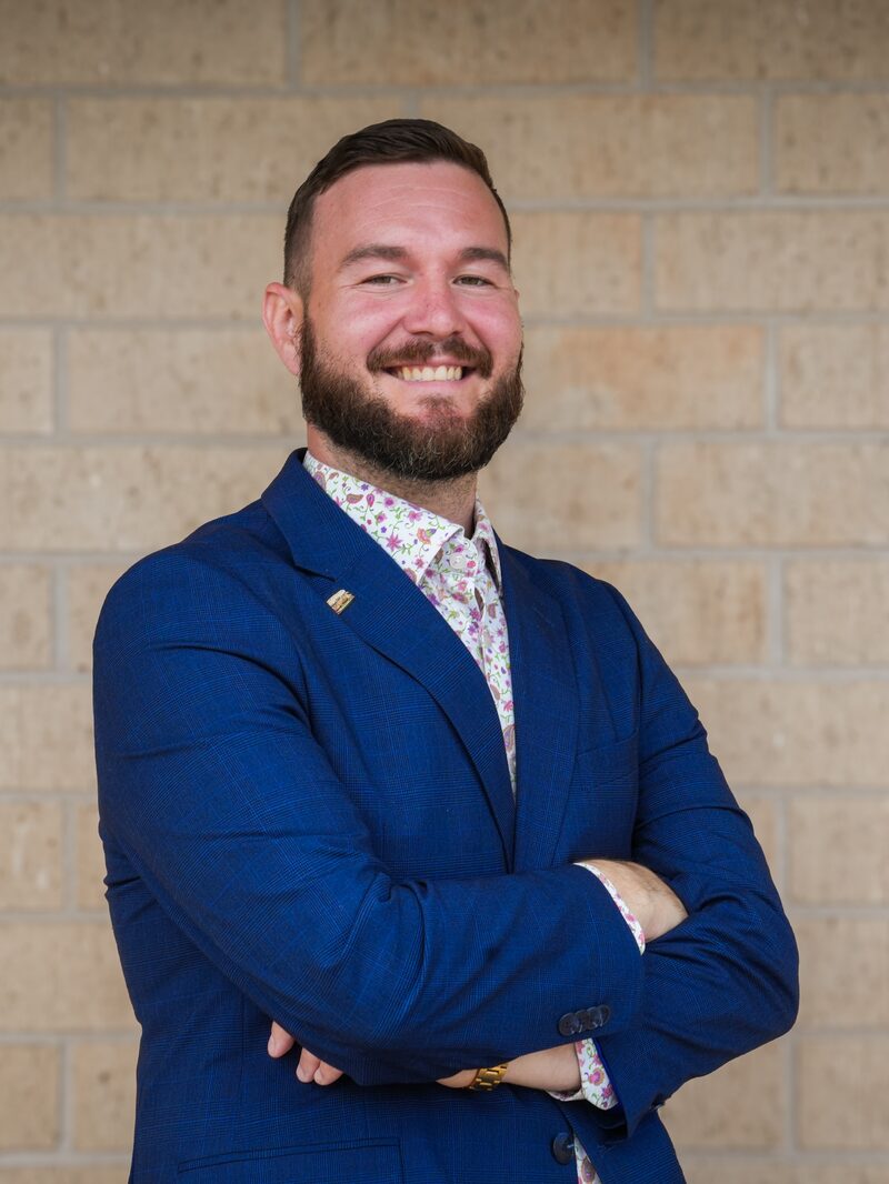 Portrait of Ian Pellegrin, Leadership